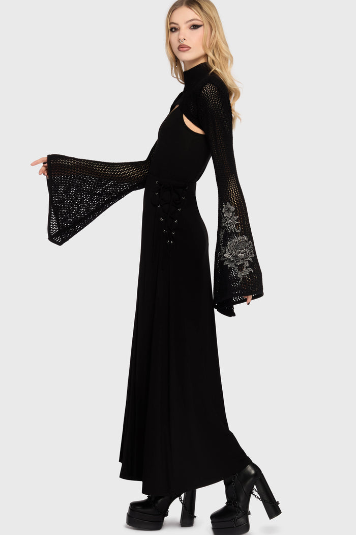 Gaia Adorned Knit Bolero