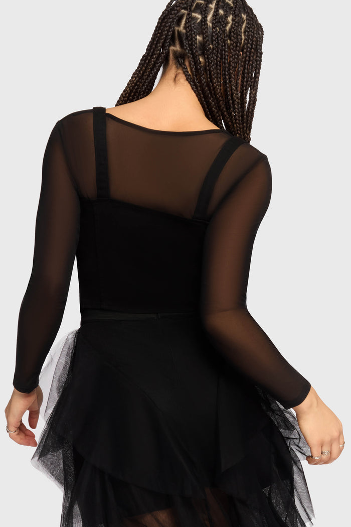 Gaia Adorned Underbust Corset