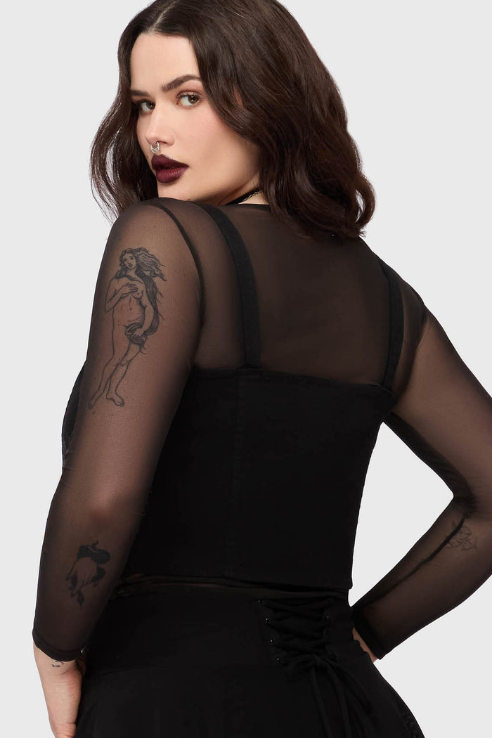 Gaia Adorned Underbust Corset