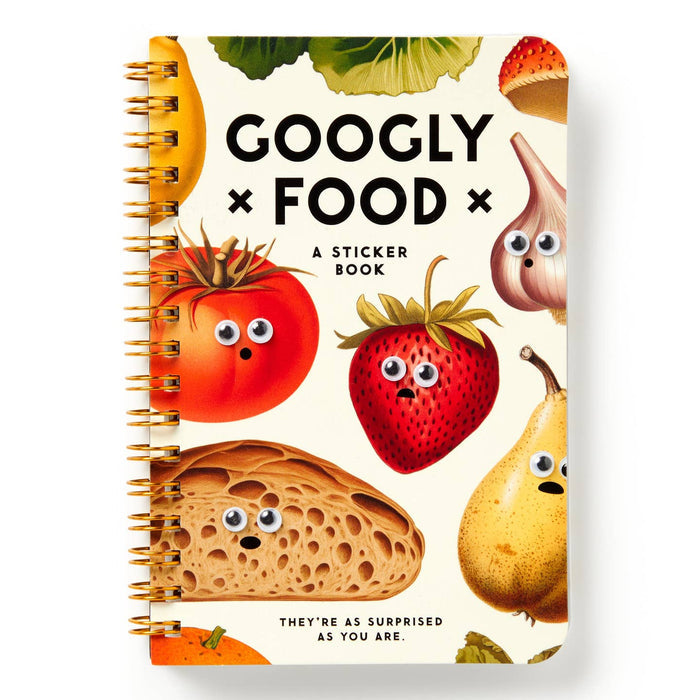 Googly Food Sticker Book