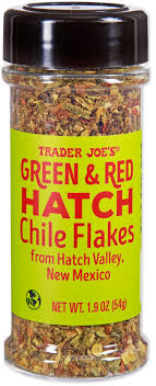 GREEN AND RED HATCH CHILE FLAKES 1.9 OZ #ROCK VALUE-ORDER BY  TUESDAY EVENING OCT 27 ARRIVING NOV 04  FOR DELIVERY#