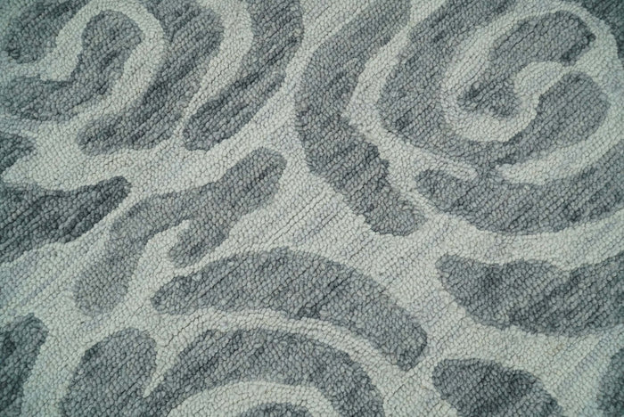 5x8 and 8x11 Wool Area Rug | Handmade Area rug made with fine wool | TRD6379C - The Rug Decor