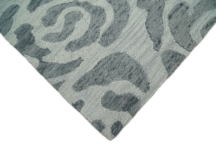 5x8 and 8x11 Wool Area Rug | Handmade Area rug made with fine wool | TRD6379C - The Rug Decor