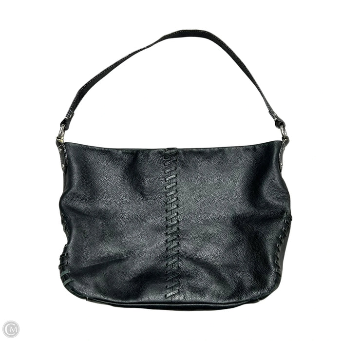 Handbag Leather By Clarks, Size: Medium