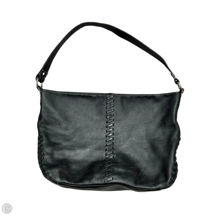 Handbag Leather By Clarks, Size: Medium