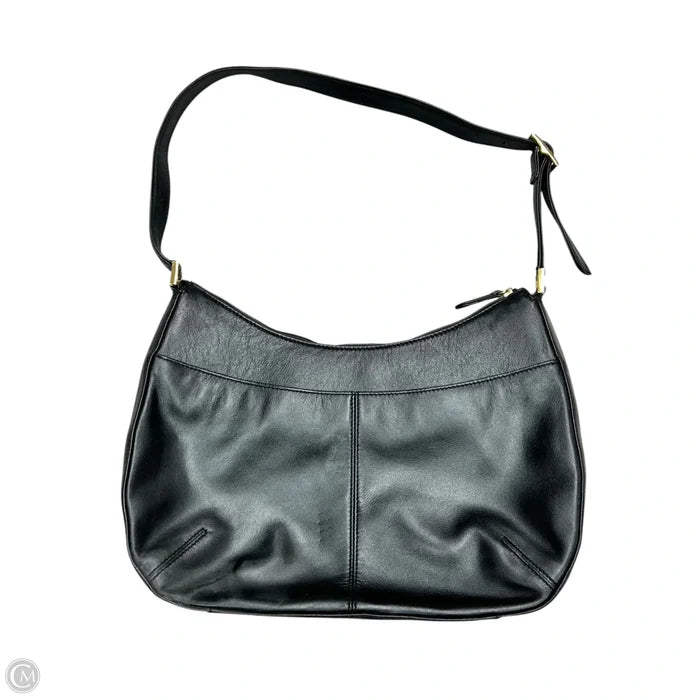 Handbag Leather By Etienne Aigner, Size: Medium