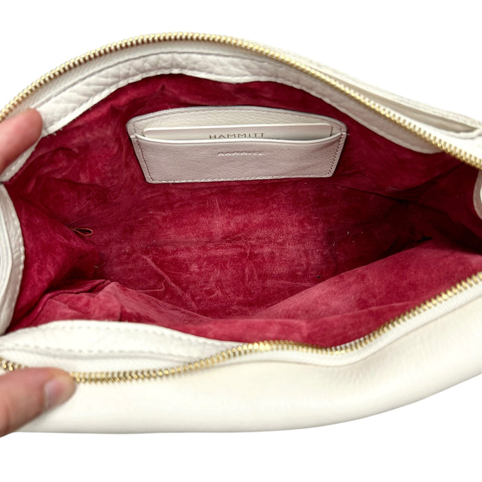 Handbag Leather By Hammitt, Size: Small