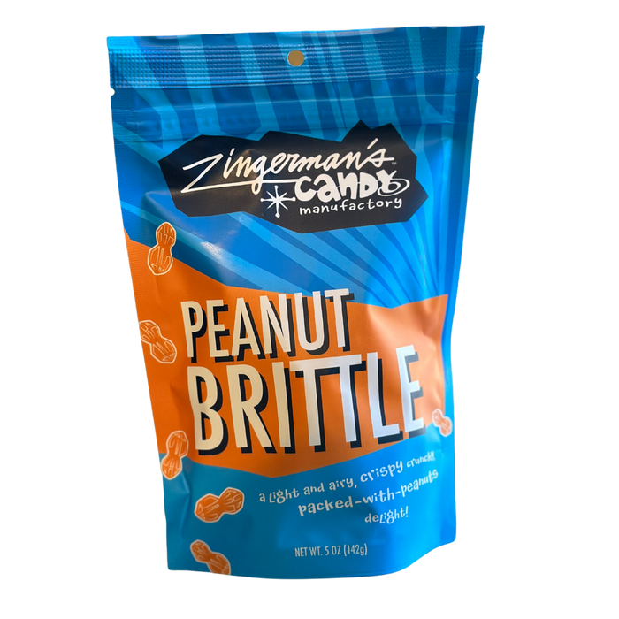 Handmade Peanut Brittle 5 oz. Bag