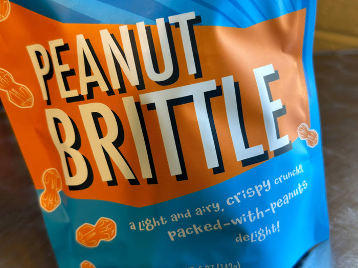Handmade Peanut Brittle 5 oz. Bag