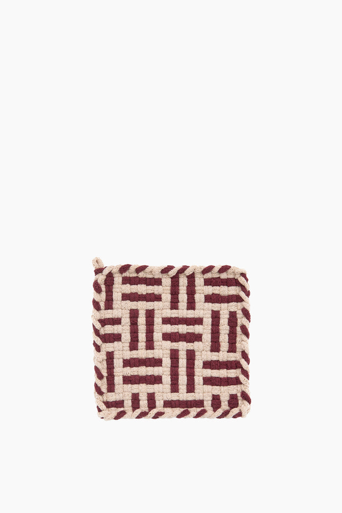 Flax & Burgundy