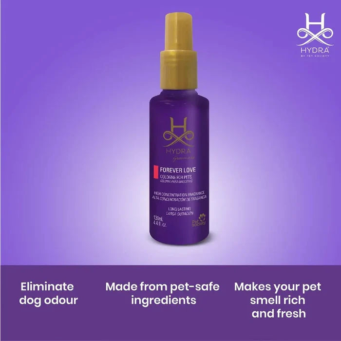 Hydra Forever Love Cologne for Dogs & Cats 130ml | Pet Perfume