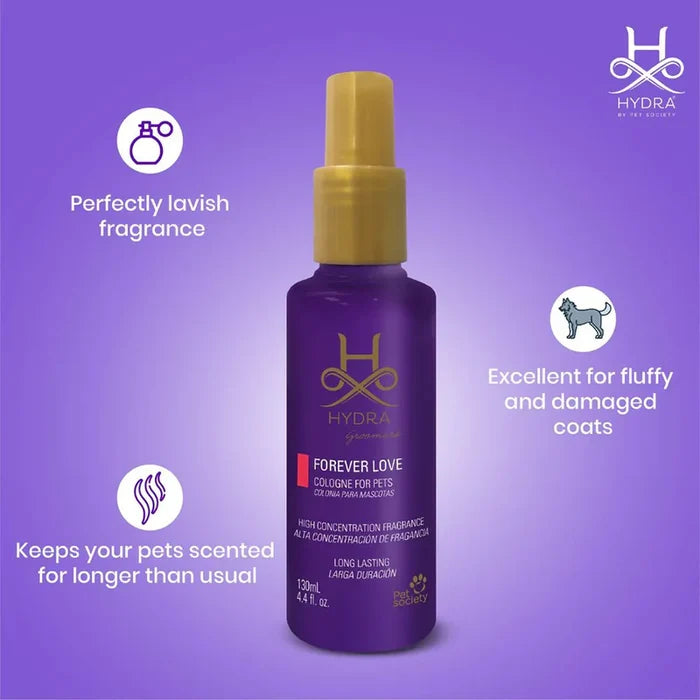 Hydra Forever Love Cologne for Dogs & Cats 130ml | Pet Perfume