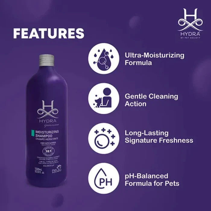 Hydra Groomers Moisturizing Shampoo for Dogs & Cats 1L