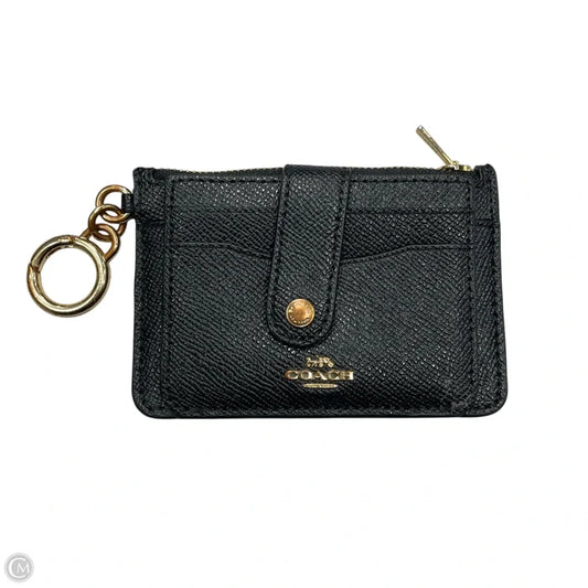 Id/card Holder Designer By Coach, Size: Small