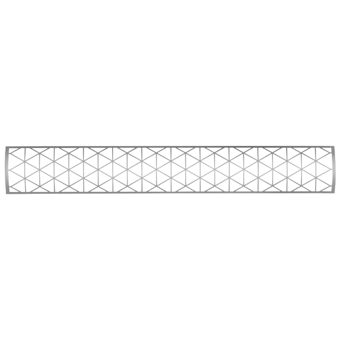 Contemporary / 39" Heater / Stainless Steel