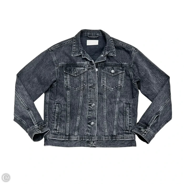 Jacket Denim By Everlane In Black, Size: Xs