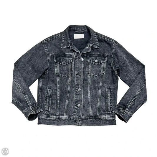 Jacket Denim By Everlane In Black, Size: Xs