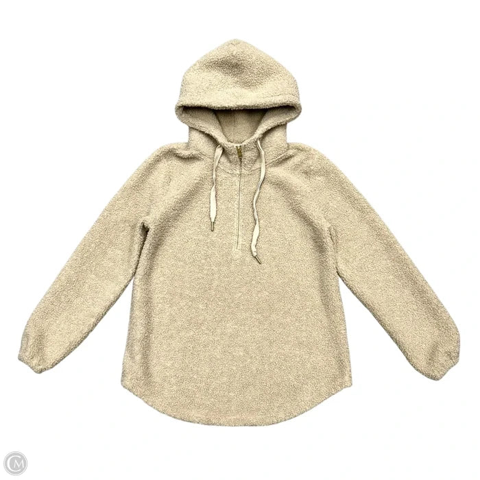 Jacket Faux Fur & Sherpa By Loft In Tan, Size: M