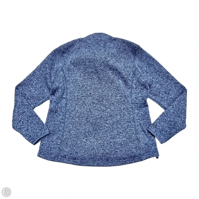 Jacket Fleece By Orvis In Blue, Size: L