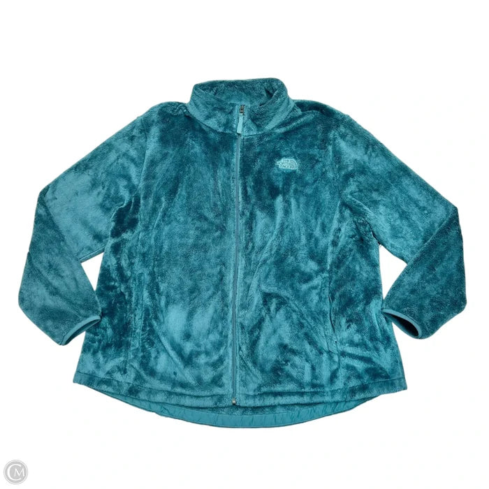 Jacket Fleece By The North Face In Teal, Size: 3x