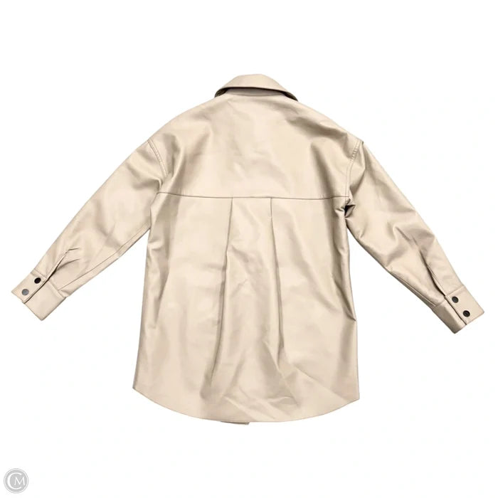 Jacket Other By Bcbgmaxazria In Tan, Size: Xs