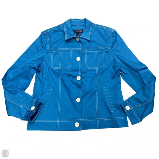 Jacket Other By Jones New York In Blue, Size: L