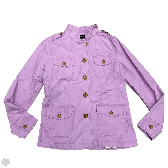 Jacket Other By Talbots In Purple, Size: S