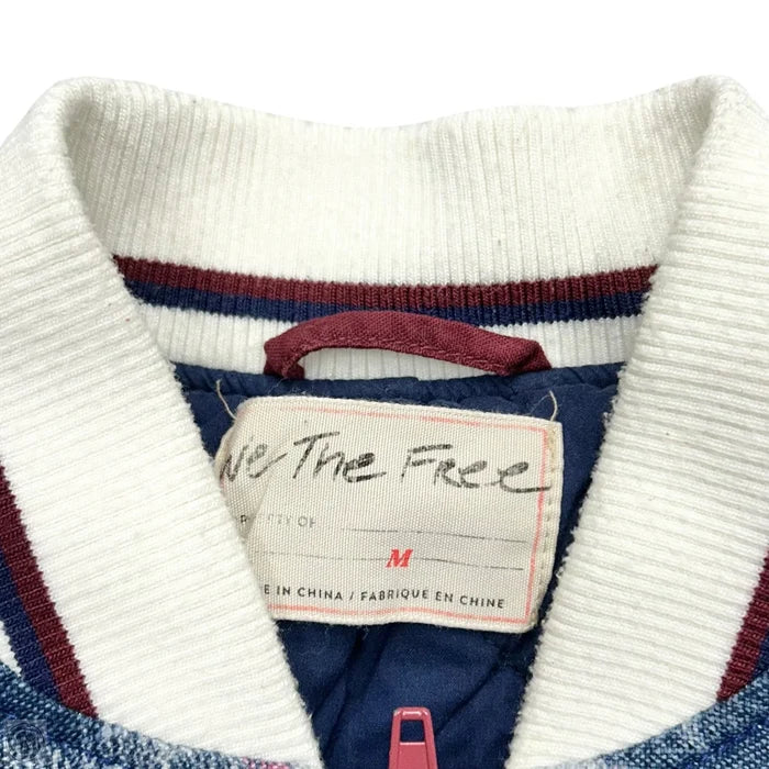 Jacket Other By We The Free In Blue & Red, Size: M
