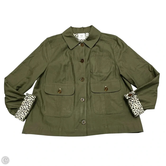 Jacket Utility By Rafaella In Green, Size: Lp