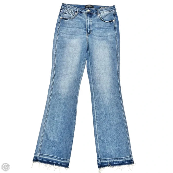 Jeans Boot Cut By Judy Blue In Blue Denim, Size: 12