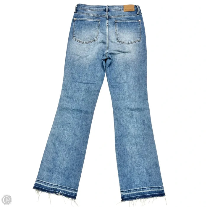 Jeans Boot Cut By Judy Blue In Blue Denim, Size: 12