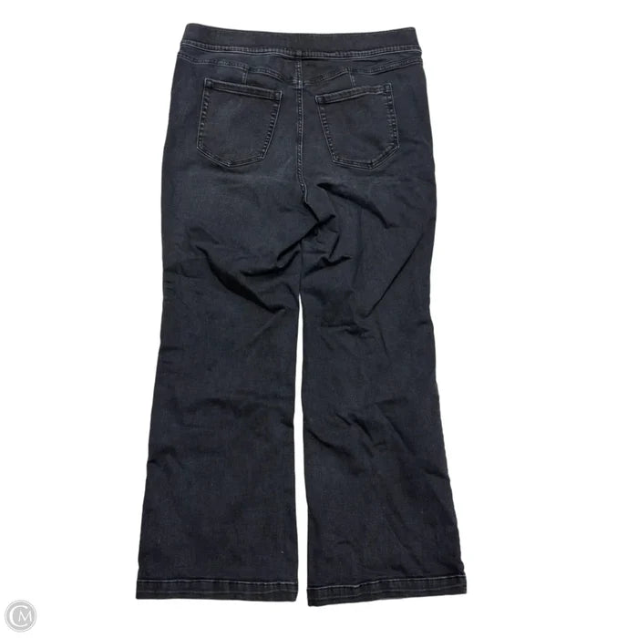 Jeans Boot Cut By Lane Bryant In Black Denim, Size: 16