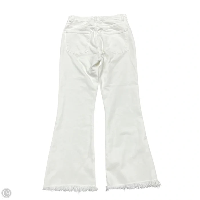 Jeans Cropped By Dl1961 In White Denim, Size: 2
