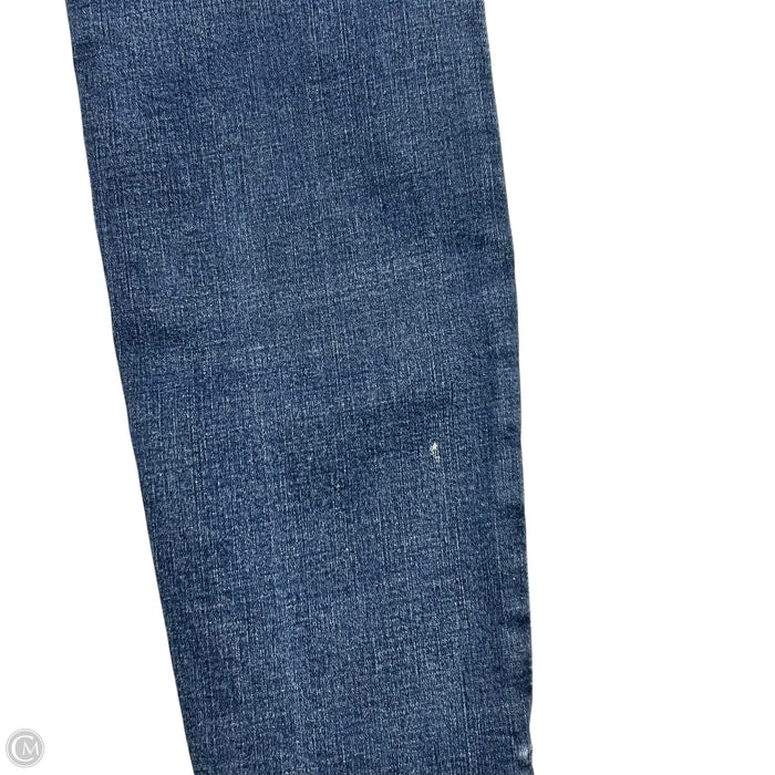 Jeans Skinny By Frame In Blue Denim, Size: 12