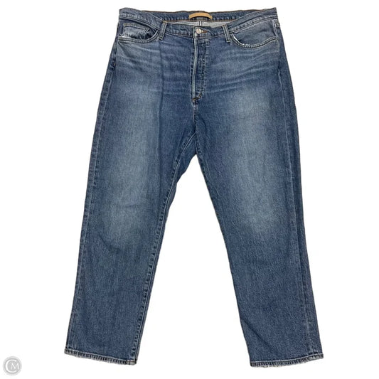 Jeans Straight By Joes Jeans In Blue Denim, Size: 18