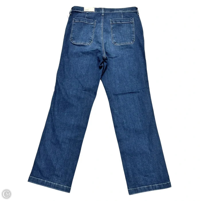Jeans Straight By Not Your Daughters Jeans In Blue Denim, Size: 10