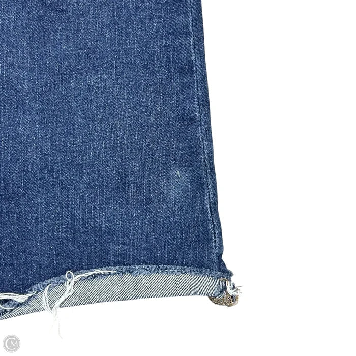 Jeans Straight By Paige In Blue Denim, Size: 14