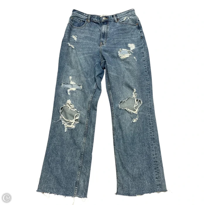 Jeans Straight By We The Free In Blue Denim, Size: 12