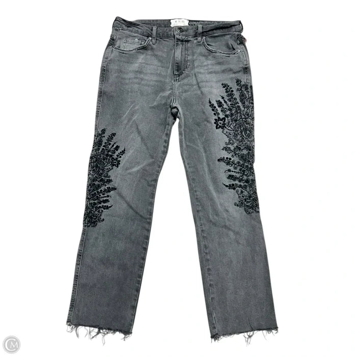 Jeans Straight By We The Free In Grey Denim, Size: 10