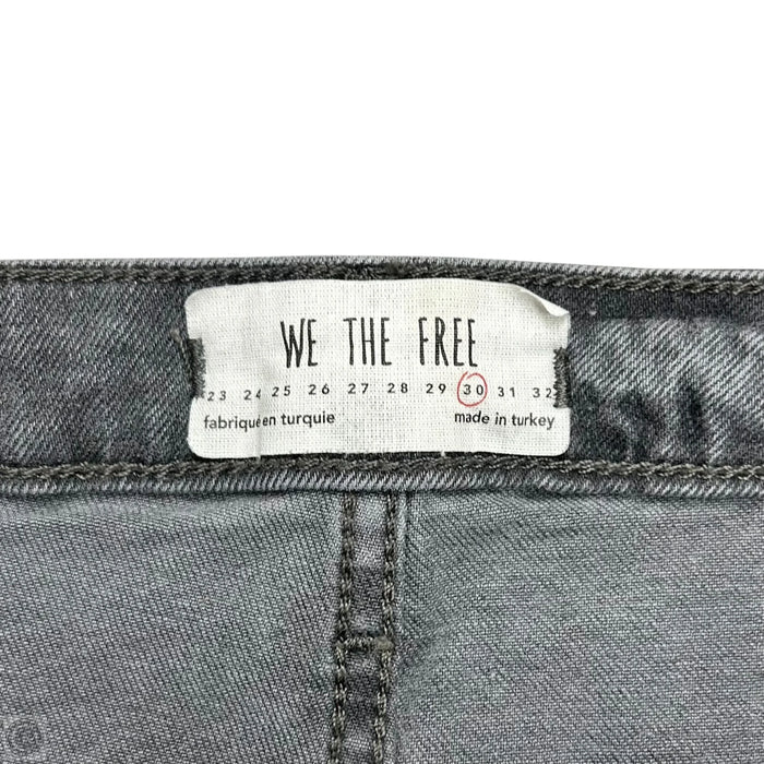 Jeans Straight By We The Free In Grey Denim, Size: 10