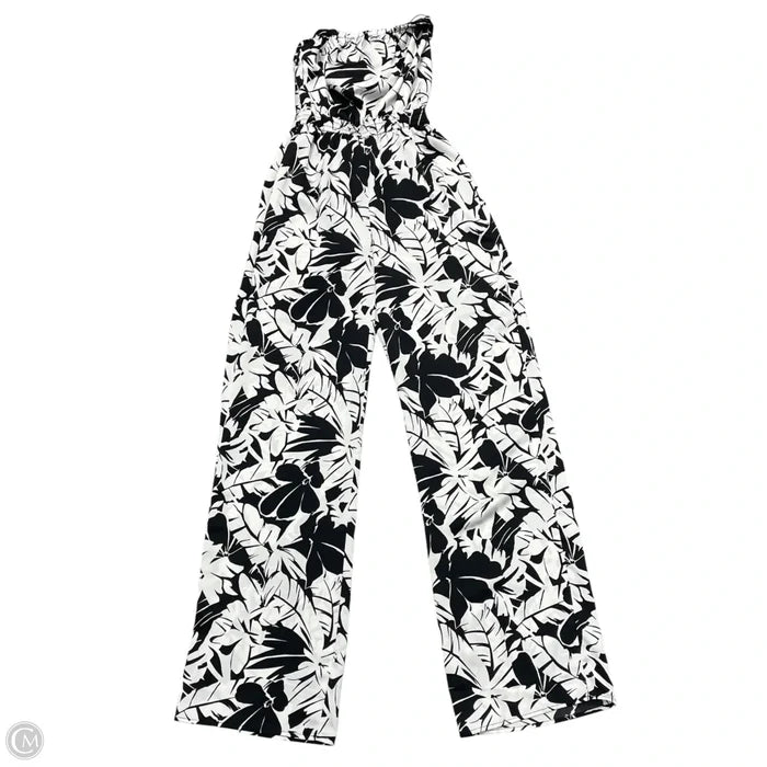 Jumpsuit By Michael By Michael Kors In Black & White, Size: Xxs