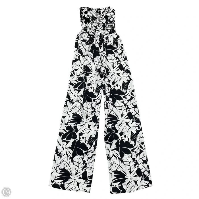 Jumpsuit By Michael By Michael Kors In Black & White, Size: Xxs