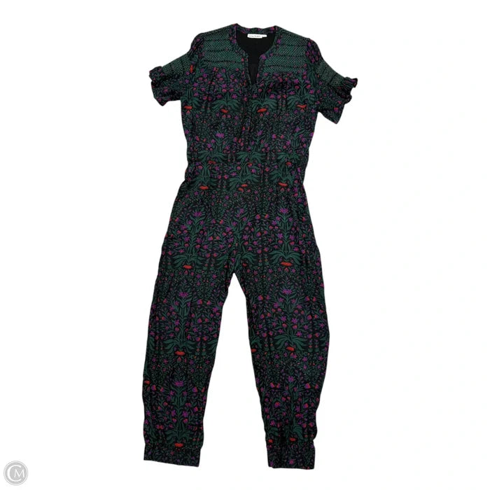 Jumpsuit By Roller Rabbit In Black & Green, Size: S