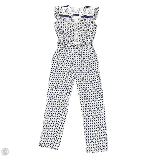 Jumpsuit By Xirena In Blue Red & White, Size: S