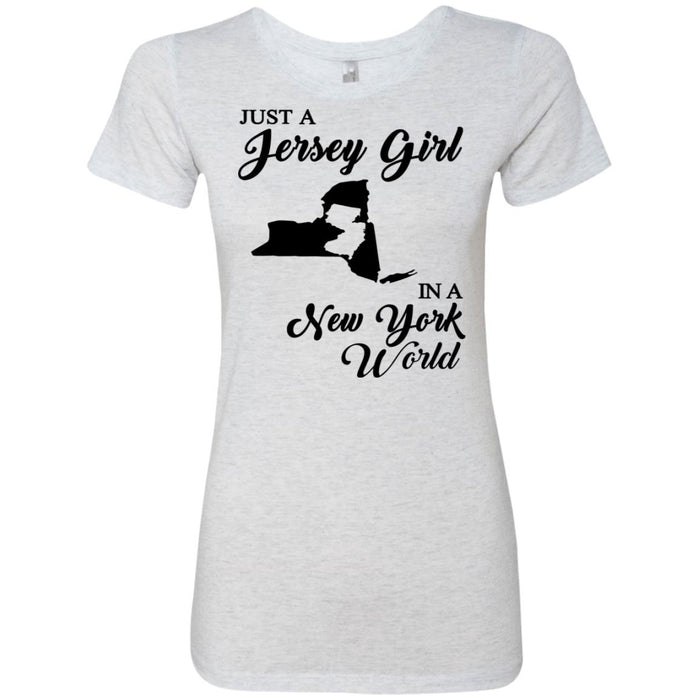 NL6710 Next Level Ladies' Triblend T-Shirt / Heather White / S