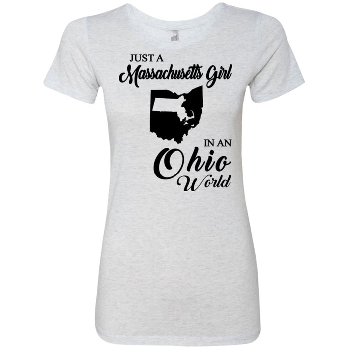 NL6710 Next Level Ladies' Triblend T-Shirt / Heather White / S