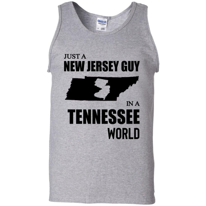 G220 Gildan 100% Cotton Tank Top / Sport Grey / S