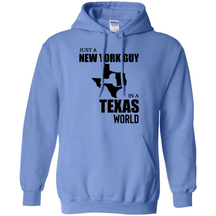 Just A New York Guy In A Texas World T-Shirt - T-shirt Teezalo