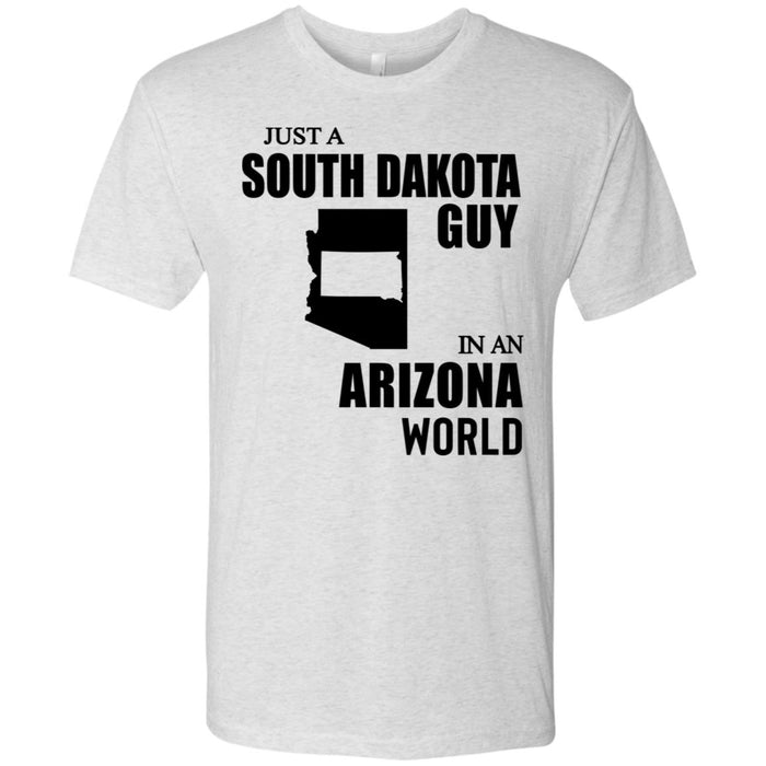 NL6010 Next Level Men's Triblend T-Shirt / Heather White / S