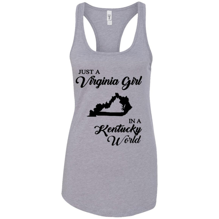 NL1533 Next Level Ladies Ideal Racerback Tank / Heather Grey / S